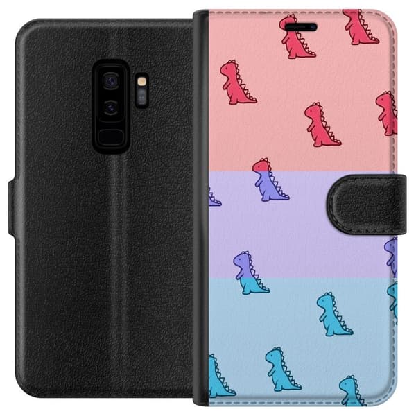Kompatibel Tegnebogsetui til Samsung Galaxy S9+ Dino