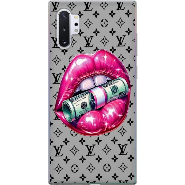 Samsung Galaxy Note10+ Gennemsigtig cover LV Money Lip