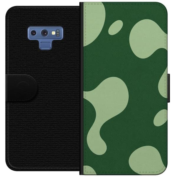 Kompatibelt Lommeboketui til Samsung Galaxy Note9 Matcha-smelting grønn