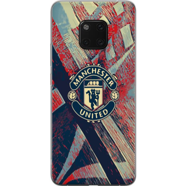 Huawei Mate 20 Pro Gennemsigtig cover Manchester United FC