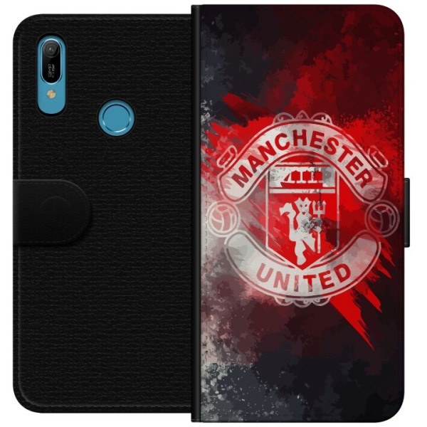 Huawei Y6 (2019) Lommeboketui Manchester United FC