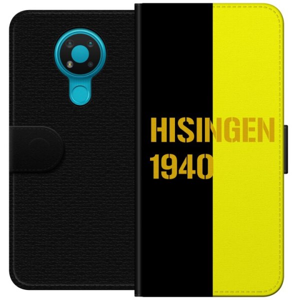 Nokia 3.4 Tegnebogsetui Hisingen