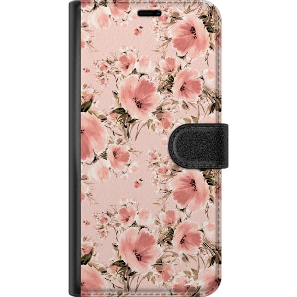 Motorola Moto G24 Tegnebogsetui Blomster