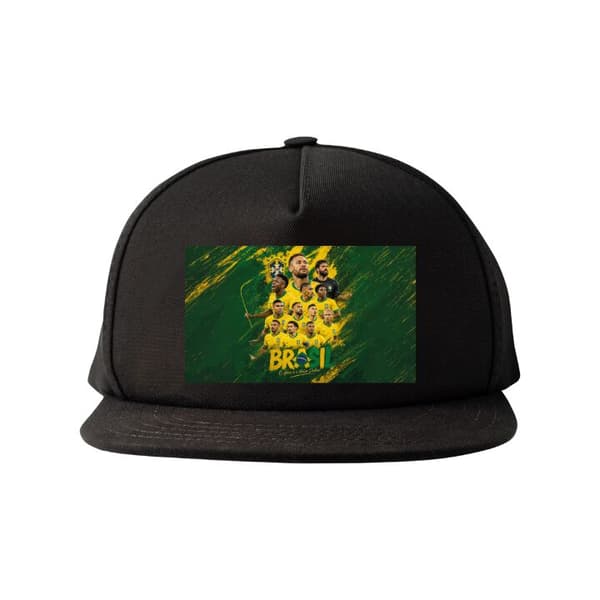 Snapback-lippalakki musta one size