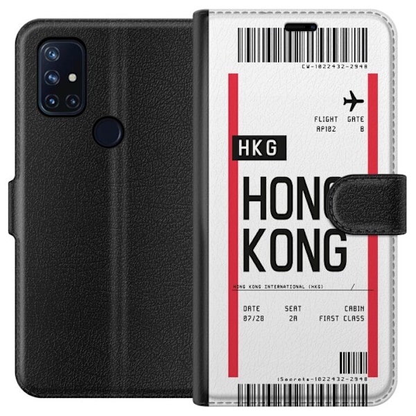 OnePlus Nord N10 5G Lommeboketui Hongkong