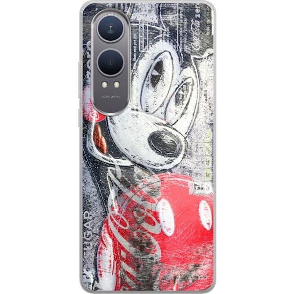 OnePlus Nord CE4 Lite Genomskinligt Skal Mickey Mouse