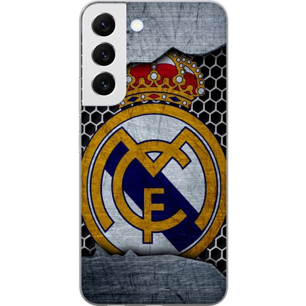 Kompatibelt Mobildeksel til Samsung Galaxy S22 5G Real Madrid CF