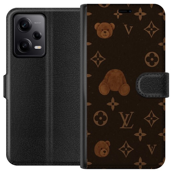 Xiaomi Redmi Note 12 Pro Lompakkokotelo Plush Luxe