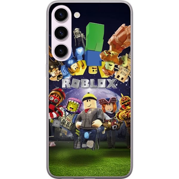 Samsung Galaxy S23+ Läpinäkyvä kuori Roblox Maailma - Pelaamisseikkailu Lapsille ja Nuorille