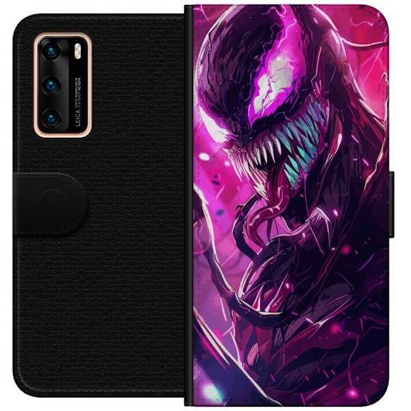 Huawei P40 Tegnebogsetui Spider Man