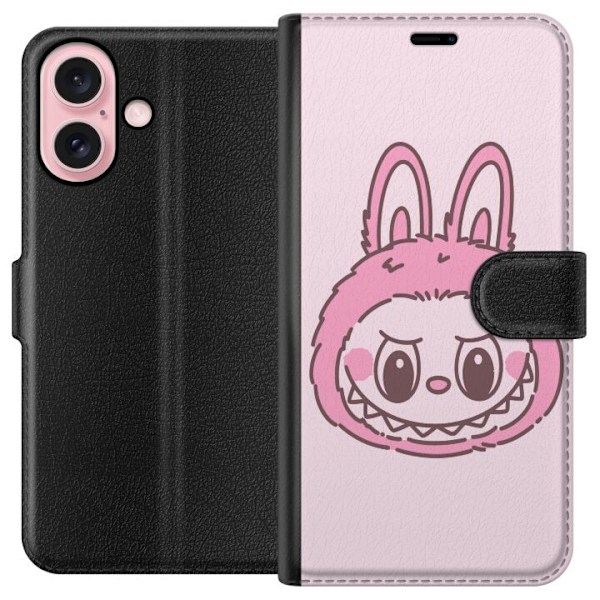 Apple iPhone 16 Plånboksfodral Labubu Zodiac Bunny Edition