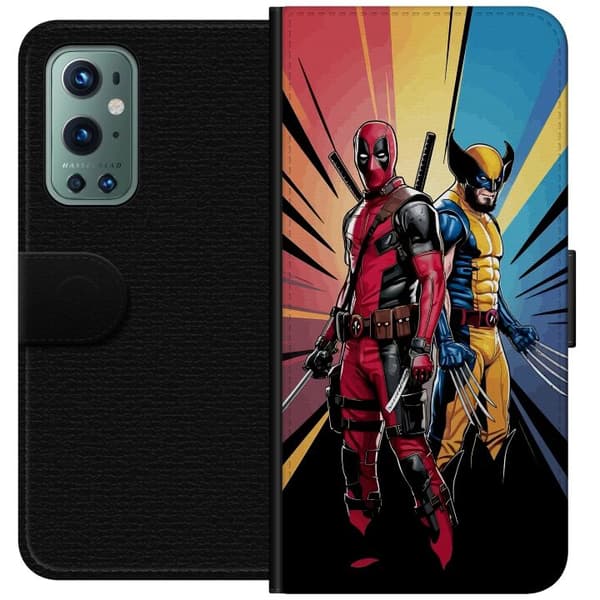 Yhteensopiva Lompakkokotelo OnePlus 9 Pro Wolverine