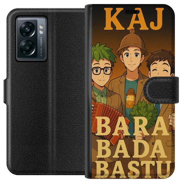 OnePlus Nord N300 Plånboksfodral KAJ Bara bada bastu