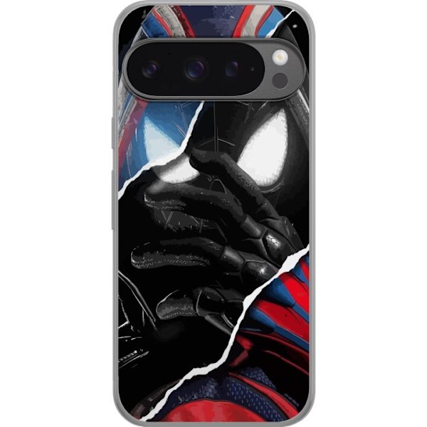 Google Pixel 9 Pro XL Gennemsigtig cover Spider Man