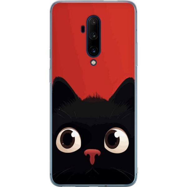 OnePlus 7T Pro Gjennomsiktig deksel Leken Katt