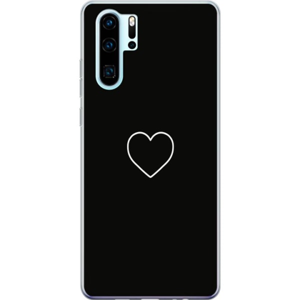 Huawei P30 Pro Cover / Mobilcover - Hjerte