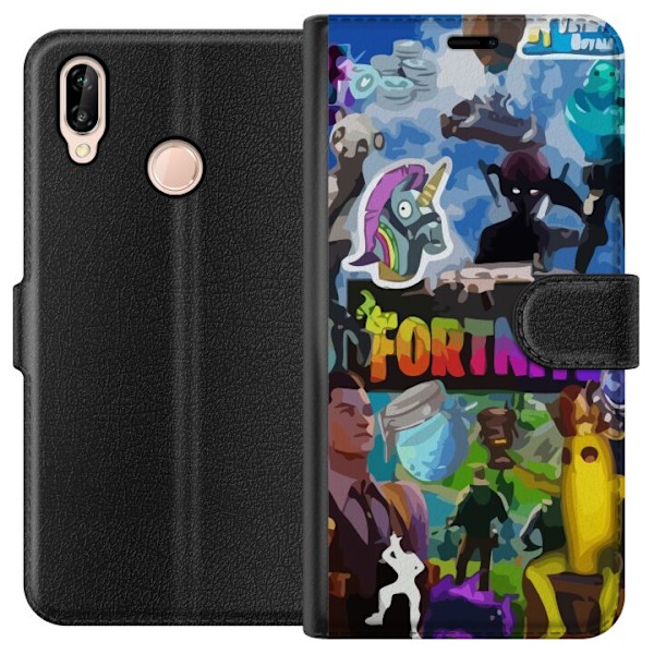 Huawei P20 lite Lompakkokotelo Fortnite