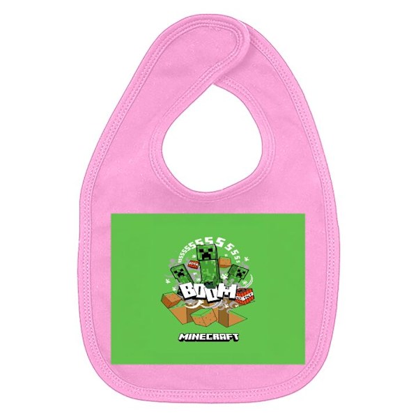 Baby Smekke Minecraft Boom Mørkrosa one size