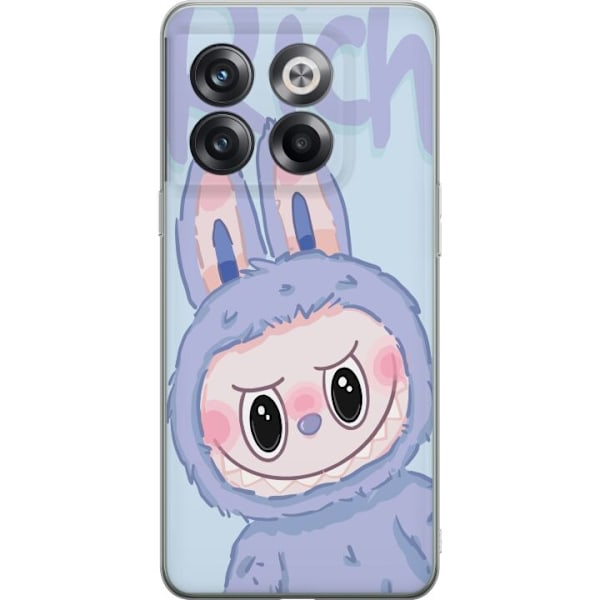 OnePlus 10T Genomskinligt Skal Blue Bunny Labubu