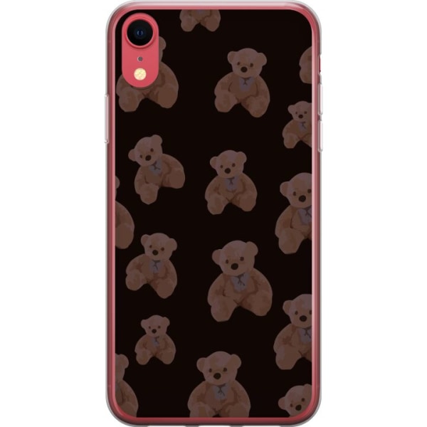 Apple iPhone XR Läpinäkyvä kuori Karhu useita karhuja