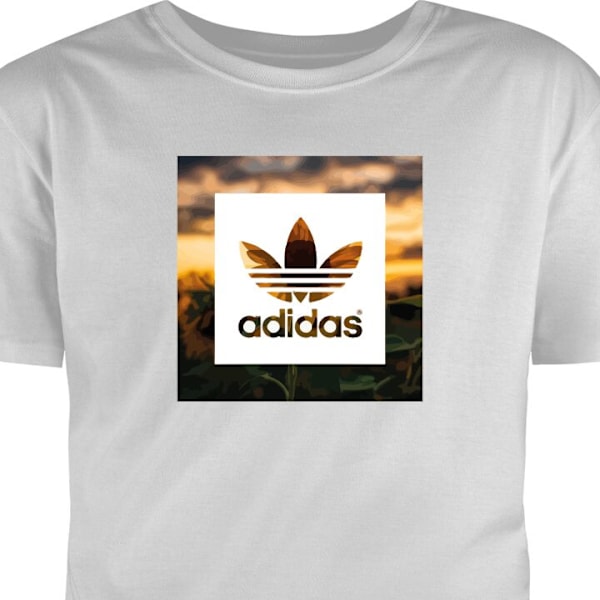 T-shirt til Voksen | Klassisk Voksen T-shirt Adidas grå L