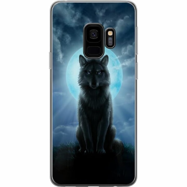 Samsung Galaxy S9 Mjukt skal - Wolf in the Dark
