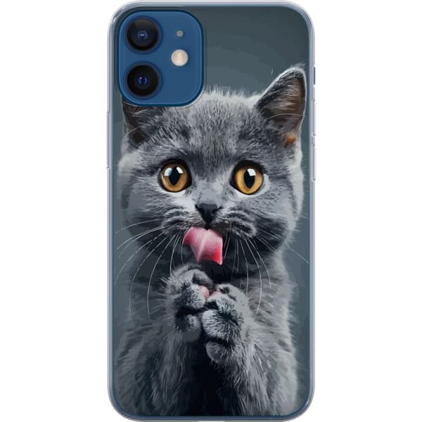 Kompatibelt Mobildeksel til Apple iPhone 12 Katt