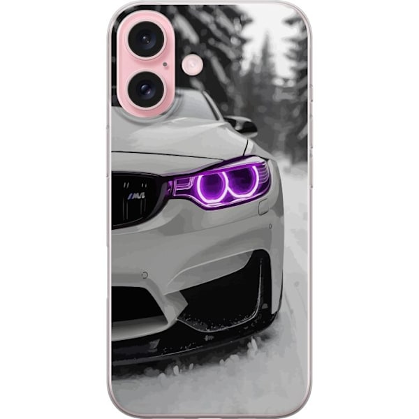 Apple iPhone 16 Gennemsigtig cover BMW