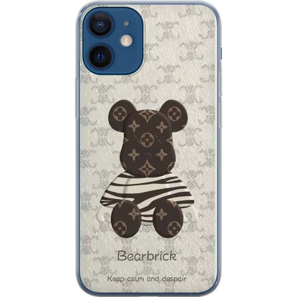 Kompatibel Mobilcover til Apple iPhone 12 mini Bearbrick Design Legetøjsfigur Samlerobjekt