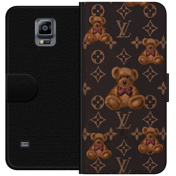 Samsung Galaxy Note 4 Lompakkokotelo Louis Vuitton Teddykarhu Kuvio Ylellinen Muotisuunnittelu Suosittu Motiivi Muoti-Trendi Ylelliset Asusteet