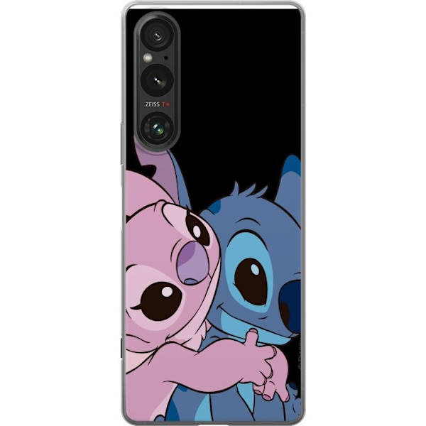 Sony Xperia 1 V Gjennomsiktig deksel Lilo & Stitch