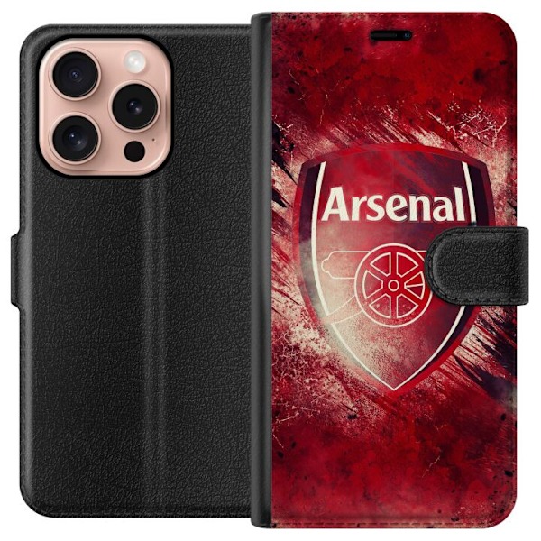 Apple iPhone 16 Pro Tegnebogsetui Arsenal