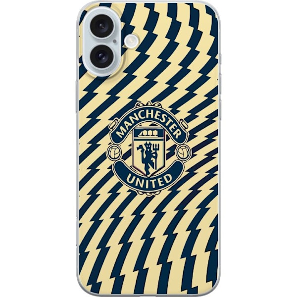 Apple iPhone 16 Plus Gennemsigtig cover Manchester United F.C.