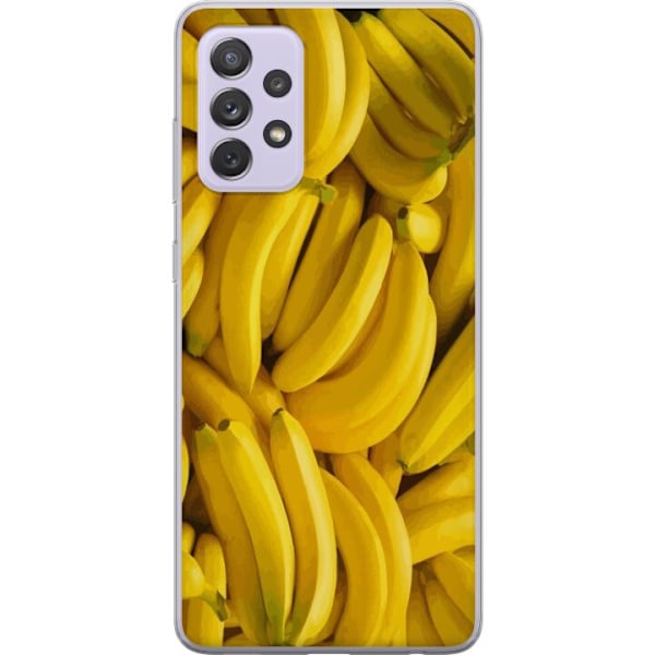 Samsung Galaxy A52s 5G Läpinäkyvä kuori Banaani kuvio