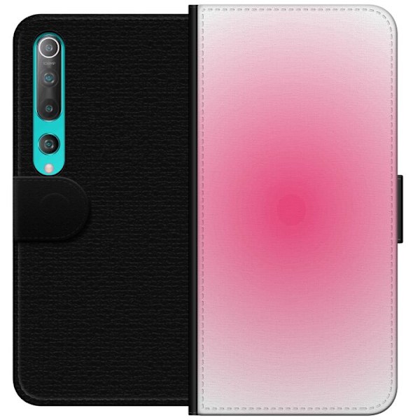 Xiaomi Mi 10 5G Lompakkokotelo Pinkki Pilvi