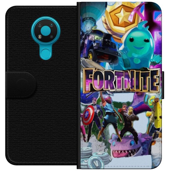 Nokia 3.4 Lommeboketui Fortnite