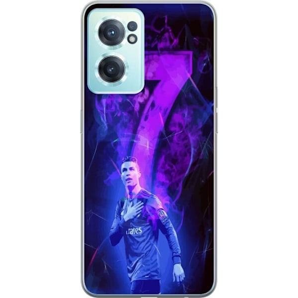 OnePlus Nord CE 2 5G Genomskinligt Skal Ronaldo 7 – Fotbollslegend i Action för Fans
