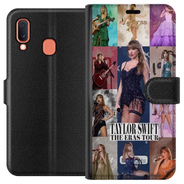 Kompatibelt Plånboksfodral till Samsung Galaxy A20e Taylor Swift