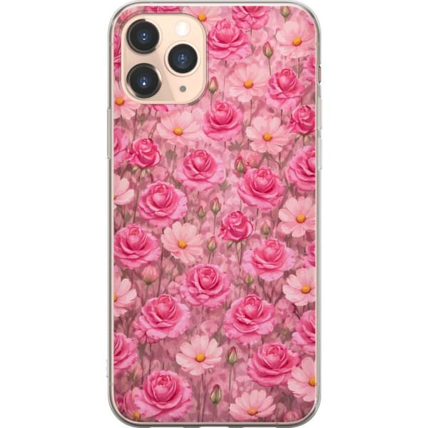 Kompatibel Mobilcover til Apple iPhone 11 Pro Kronbladsdrøm Pudderrosa
