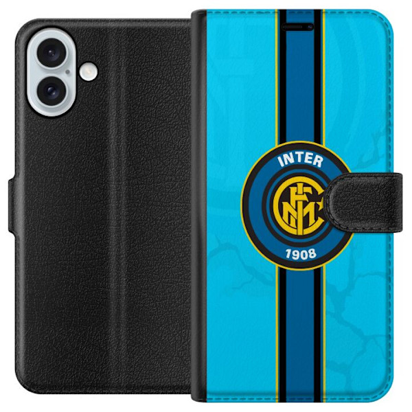 Apple iPhone 16 Plus Tegnebogsetui Inter Milan