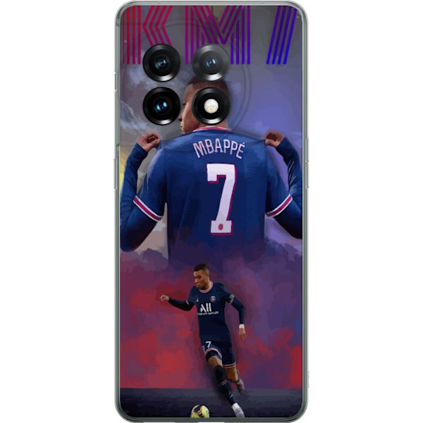 OnePlus 11 Läpinäkyvä kuori MAP Jalkapallo Design Graafinen Kuviointi Moderni Urheiluaihe Trendikäs Jalkapallo Suosittu Graafinen Tyyli Motiivi