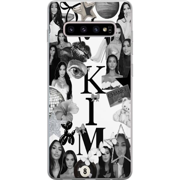 Samsung Galaxy S10+ Gennemsigtig cover Kim Kardashian – Aest