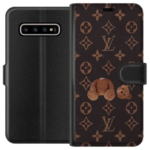 Kompatibelt Lommeboketui til Samsung Galaxy S10+ Bjørn død