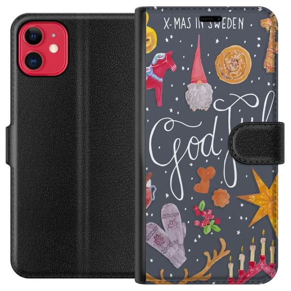 Yhteensopiva Lompakkokotelo Apple iPhone 11 Hyvää joulua