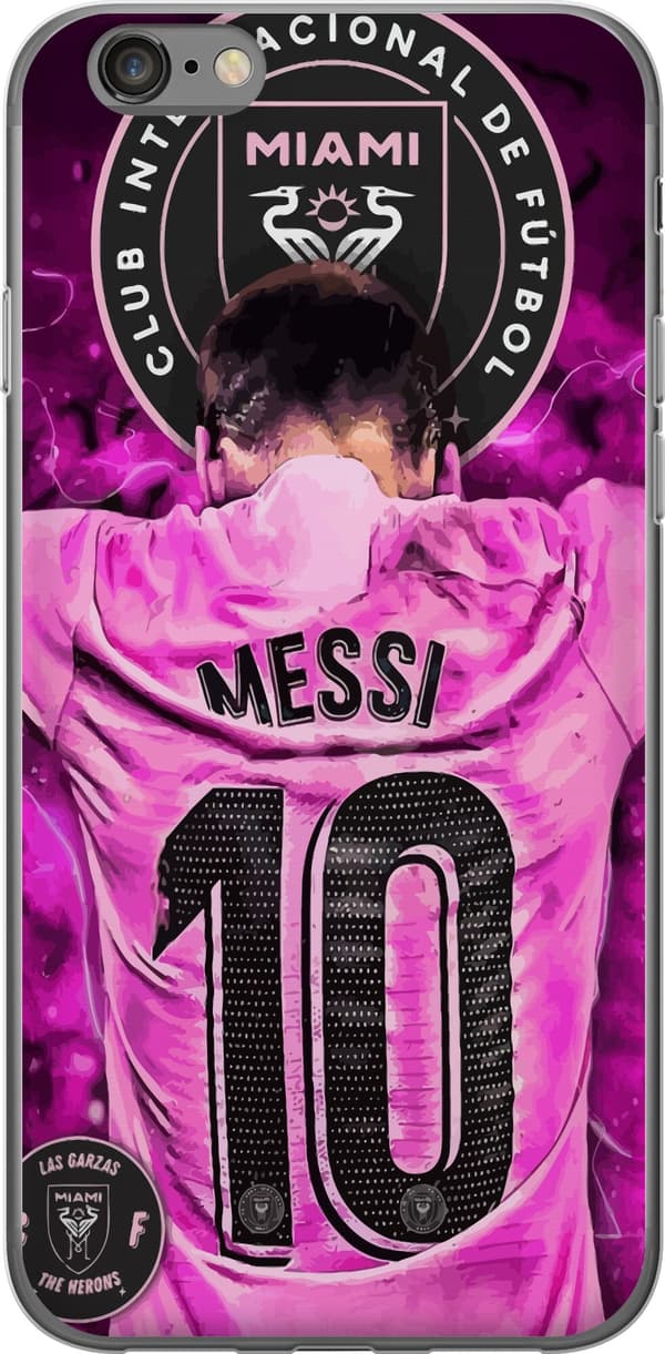 Kompatibelt Mobilskal till Apple iPhone 6 Messi