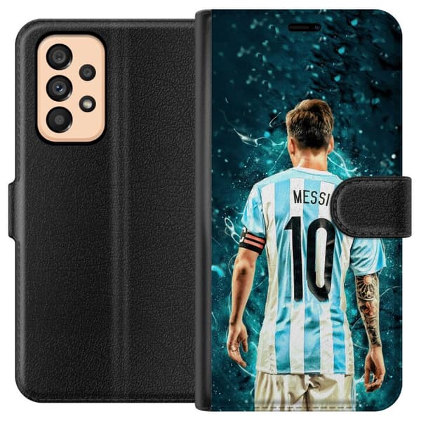 Kompatibelt Lommeboketui til Samsung Galaxy A53 5G Messi