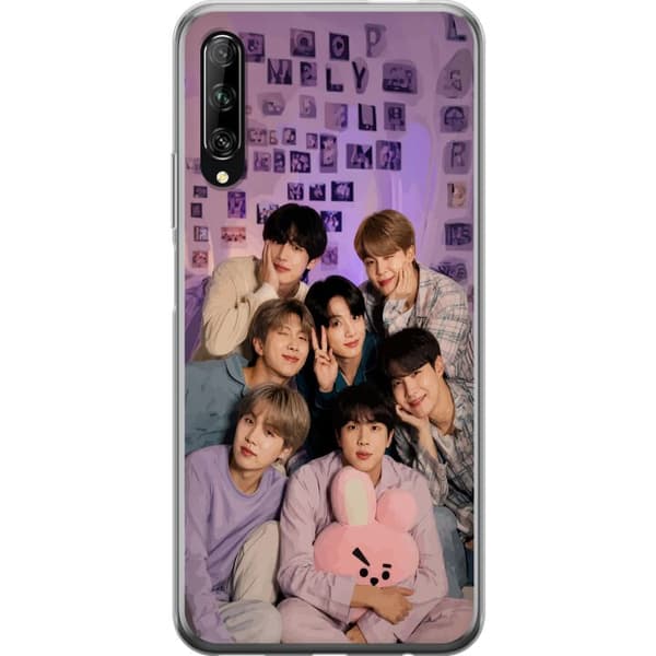 Kompatibelt Mobildeksel til Huawei P smart Pro 2019 BTS lila