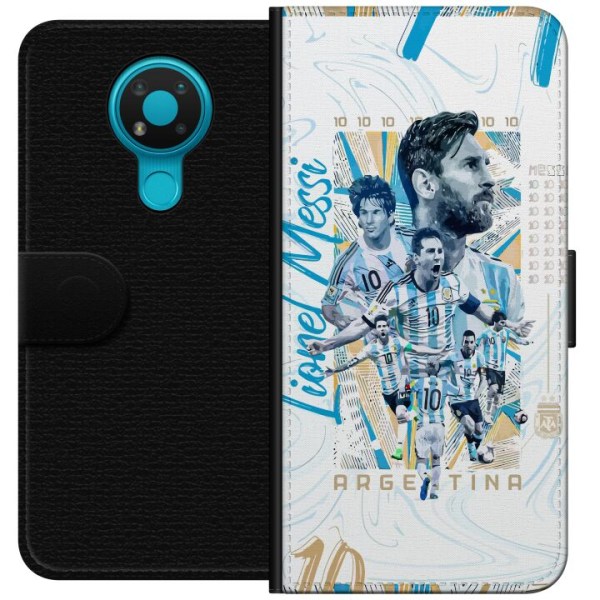 Nokia 3.4 Plånboksfodral Lionel Messi