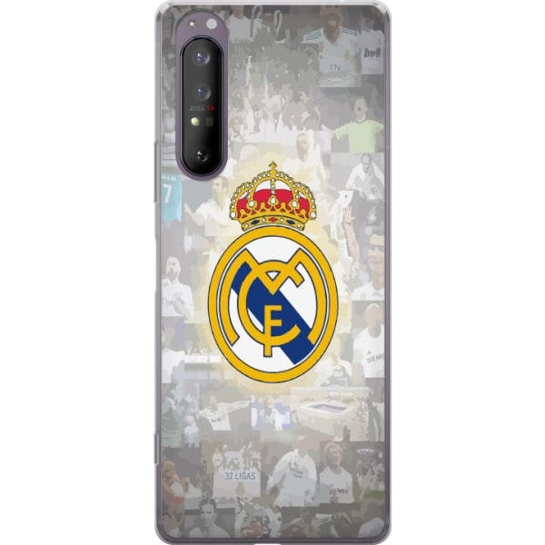 Sony Xperia 1 II Gennemsigtig cover Real Madrid