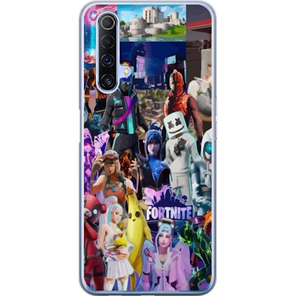 Realme X50 5G Gennemsigtig cover Fortnite